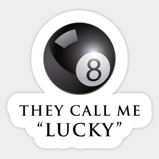 Eight ball Sticker